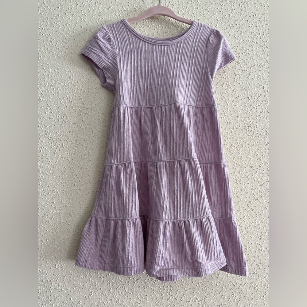 Vignette 2T Toddler Girl Purple Twirl Short Sleeve Spring Dress